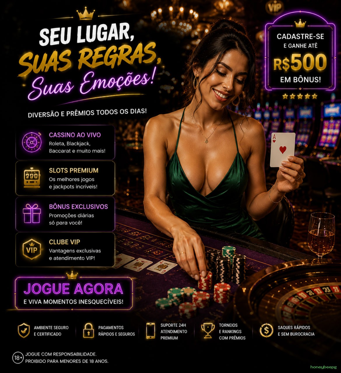 Experiência VIP honeybeepg